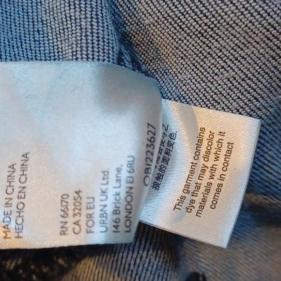 Anthro Pilcro & the Letterpress High Rise Denim Legging / Jeans Small - Picture 15 of 15